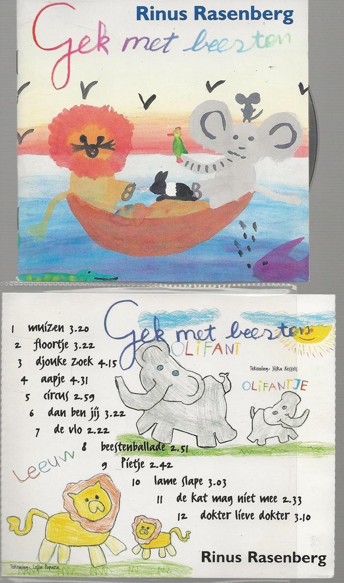 GEK MET BEESTEN - RINUS RASENBERG