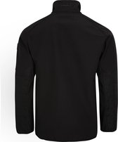 O'Neill Jas Men Transit Black Out - A M - Black Out - A 52% Polyester, 48% Gerecycled Polyester Softshell Jacket