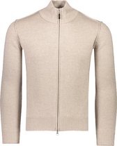 Gran Sasso  Vest Beige Beige Aansluitend - Maat S  - Heren - Herfst/Winter Collectie - Wol