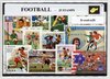 Afbeelding van het spelletje Voetbal – Luxe postzegel pakket (A6 formaat) : collectie van 25 verschillende postzegels van voetbal – kan als ansichtkaart in een A6 envelop - authentiek cadeau - kado - geschenk - kaart - goal - doel - voetballer - balsport - wk - ek - league