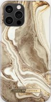 iDeal of Sweden - Apple Iphone 12 Fashion Case 164 - Golden Sand Marble