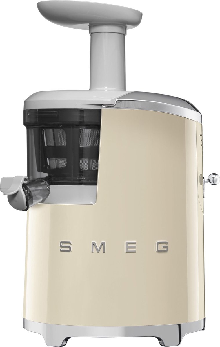 Smeg Slowjuicer SJF01CREU - Creme - Hoogwaardig sap van fruit en
