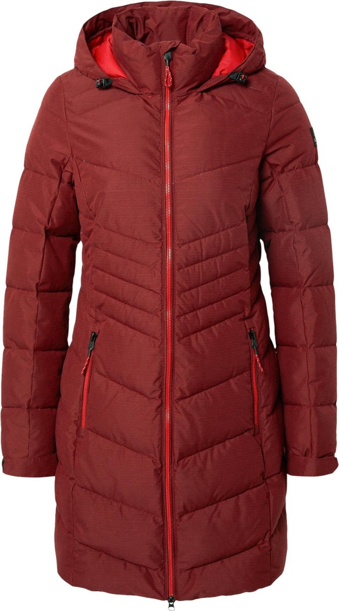 Killtec outdoormantel S Wijnrood