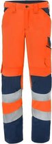 HAVEP Werkbroek High Visibility 80228 - Fluo Oranje/Donker Denim - 66