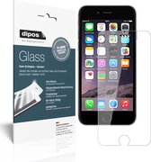 dipos I 2x Pantserfolie helder geschikt voor Apple iPhone 6 / 6S / 7 Beschermfolie 9H screen-protector