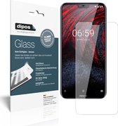 dipos I 2x Pantserfolie helder compatibel met Nokia 6.1 Plus Beschermfolie 9H screen-protector