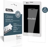 dipos I 2x Pantserfolie helder compatibel met BlindShell 2 Beschermfolie 9H screen-protector