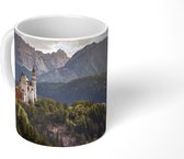 Mok - Twee kastelen tussen de bergen - 350 ML - Beker