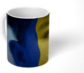 Mok - Koffiemok - Vlag van Roemenië - Mokken - 350 ML - Beker - Koffiemokken - Theemok
