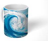 Mok - Golf - Zee - Waterverf - 350 ML - Beker