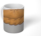 Mok - een appeltaart in een bakblik - 350 ML - Beker