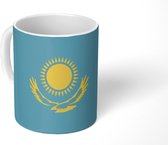 Mok - Vlag van Kazachstan - 350 ML - Beker