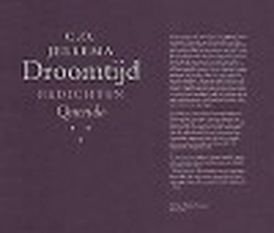 Cover van het boek 'Droomtijd'