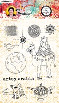 Studio Light Clear stamp A5 - Art by Marlene - Artsy Arabia nr. 60