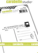 Carabelle Studio • Cling Stamp A7 My Memorydex Card