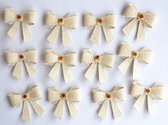 Creative elements canvas beaded bows x12