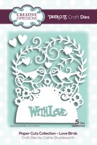 Paper Cuts Craft dies - Love birds