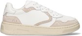 Scotch & Soda Elli Lage sneakers - Leren Sneaker - Dames - Wit - Maat 40