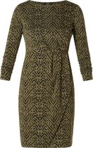 ES&SY Sasha Jurk - Green/Multi-Colour - maat 38