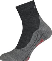 Chaussettes de randonnée homme FALKE TK5 Short - gris anthracite (asphalt melange) - Taille: 44-45