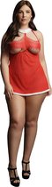 Merry Babydoll OSX - Red - Maat Queen Size