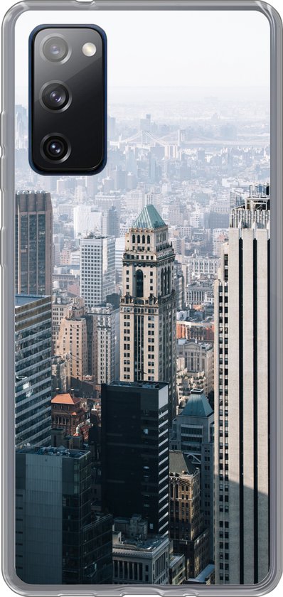 Coque Samsung Galaxy S20 FE - New York - Skyline - Brume - Siliconen