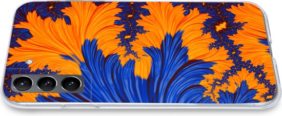Coque Samsung Galaxy S21 - Feuilles - Art - Psychédélique - Siliconen