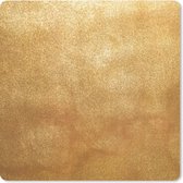 Muismat Klein - IJzer - Roest - Goud - Metaal - Luxe - 20x20 cm