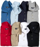 Westfalia Poloshirt met knoopsluiting en borstzak royaal blauw maat XXXL