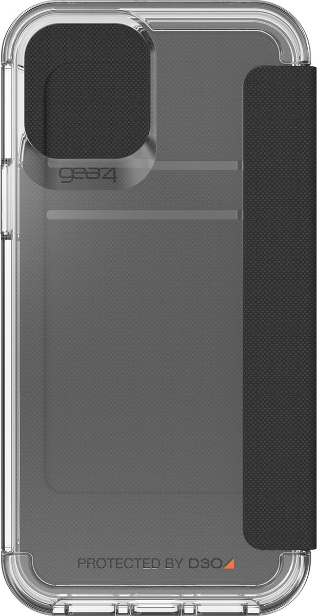 Gear4 Wembley D3O hoesje geschikt voor iPhone 12 en iPhone 12 Pro - transparant