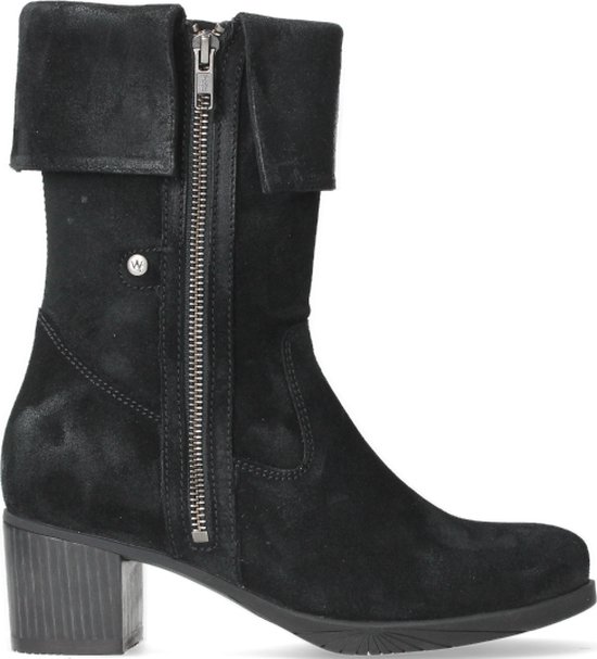 Wolky Anvik - zwart leer | Wolkyshop.com