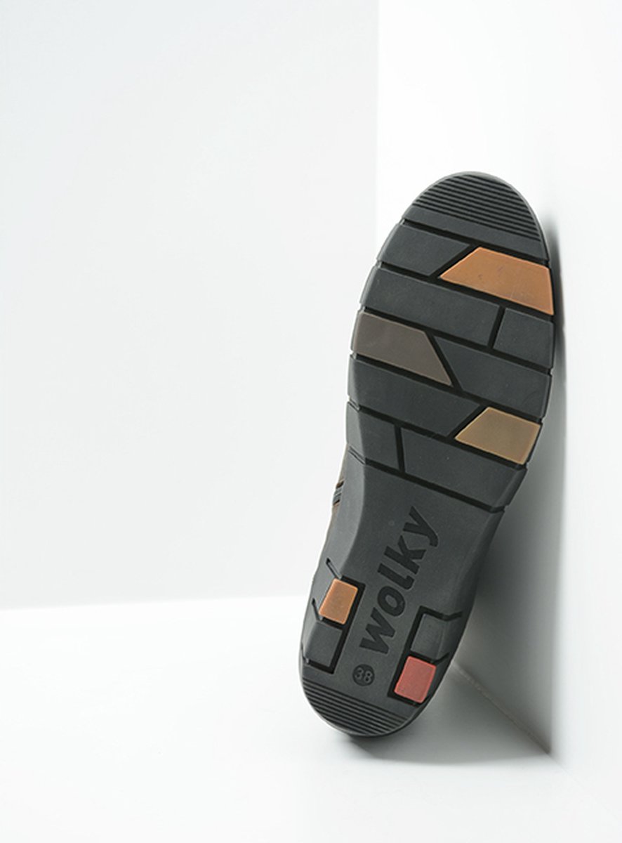 Wolky Veterschoenen Portland donkerbruin nubuck | bol.com