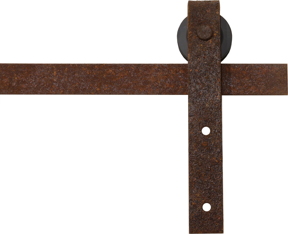 Wovar Vintage Schuifdeursysteem met Rails | Recht Model Compleet 200 cm | Per Set