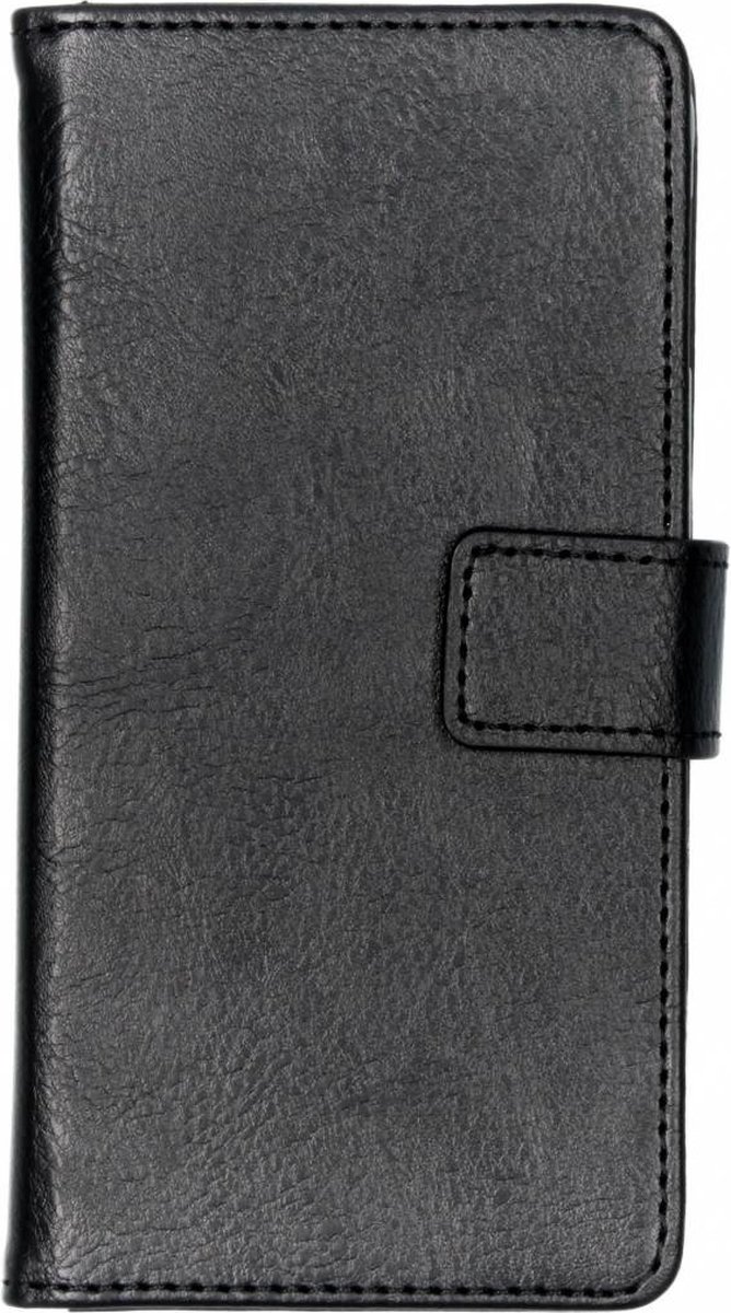 Luxe Lederen Bookcase geschikt voor Samsung Galaxy S10e - Zwart