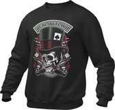 Biker Kleding - Real Outlaw Skull - Trui -Motorkleding