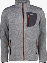Kjelvik gevoerd heren fleece vest - Grijs - Maat XL
