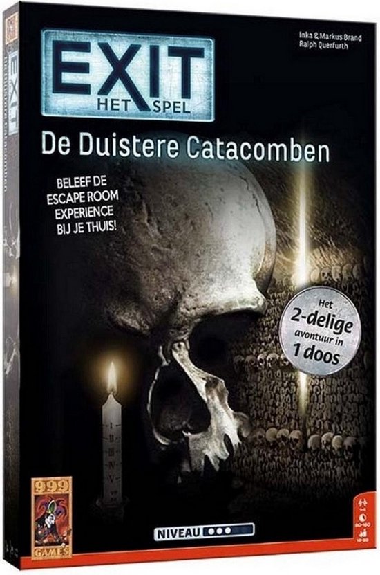 Thumbnail van een extra afbeelding van het spel Spellenbundel - 2 Stuks - Exit - De Verzonken Schat & De Duistere Catacomben