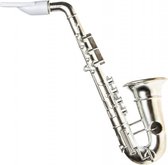 saxofoon junior 29 cm zilver