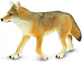 wilde dieren Coyote junior 16,5 cm oranje/zwart