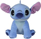 knuffel Disney Stitch 65 cm textiel blauw/grijs