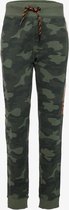 TwoDay jongens joggingbroek met camouflage print - Groen - Maat 146/152