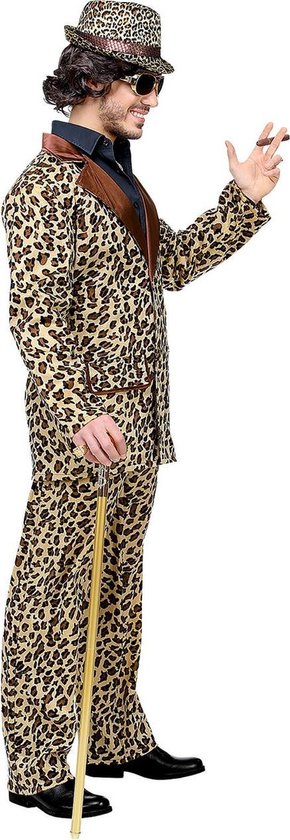 Costume Pimp impression léopard Deluxe Déguisement proxénète Déguisement  Homme - 29/01/2024