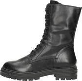 Marco Tozzi Veterboots zwart - Maat 38