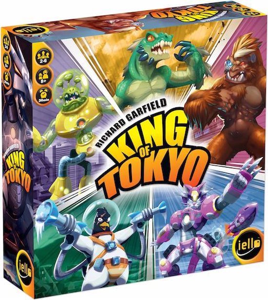 schaak binnenvallen Piket King of Tokyo 2016 Editie - Bordspel | Games | bol.com