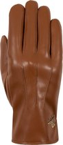 Schwartz & von Halen Leren Handschoenen voor Heren Oliver (Vegan Leather) met warme fleece voering Premium Handschoenen Designed in Amsterdam Imitatieleer Vegan leer (faux leather) - Cognac m