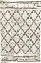 Berber tapijt 120 x 70 cm in beige katoen
