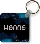 Sleutelhanger - Uitdeelcadeautjes - Hanna - Pastel - Meisje - Plastic
