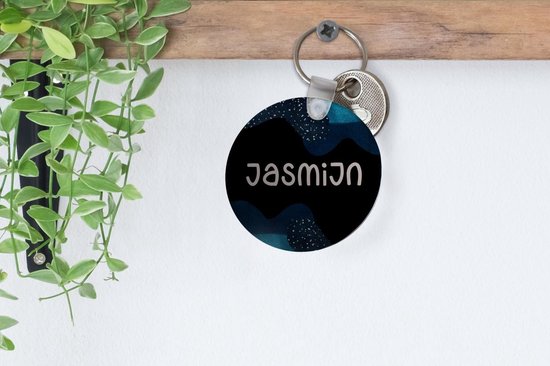 Porte-clés - Jasmin - Pastel - Fille - Plastique - Rond - Cadeaux à distribuer - Cadeaux Sinterklaas - Cadeaux à distribuer pour les enfants - Cadeaux de chaussures - Petits cadeaux