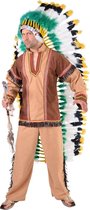 Indiaan Kostuum | Indiaan Kutsipiuti Stam Noord Amerika | Man | Medium | Carnaval kostuum | Verkleedkleding