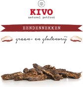 Kivo Petfood Hondensnack Eendennekken 500 gram - Graanvrij en Glutenvrij